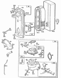 Carburetor AssyAC Group Diagram and Parts List for 254422-0328-01  Briggs and Stratton Engine
